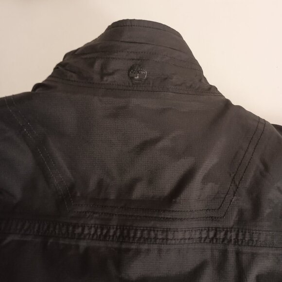 Timberland Men’s Black Waterproof Fleece Lined Jacket Size Medium - Picture 5 of 16